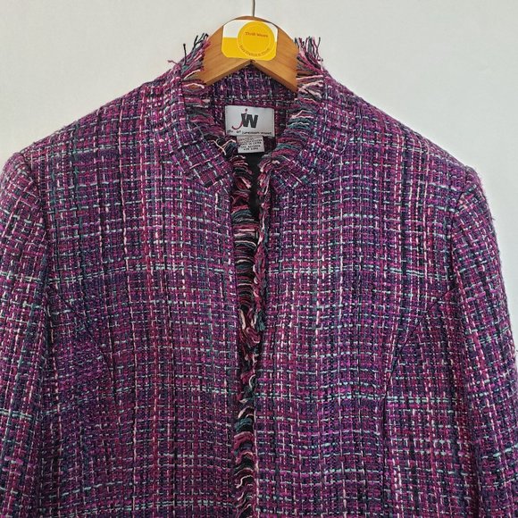 Junction West Womens Open Front Career Blazer - Picture 2 of 5